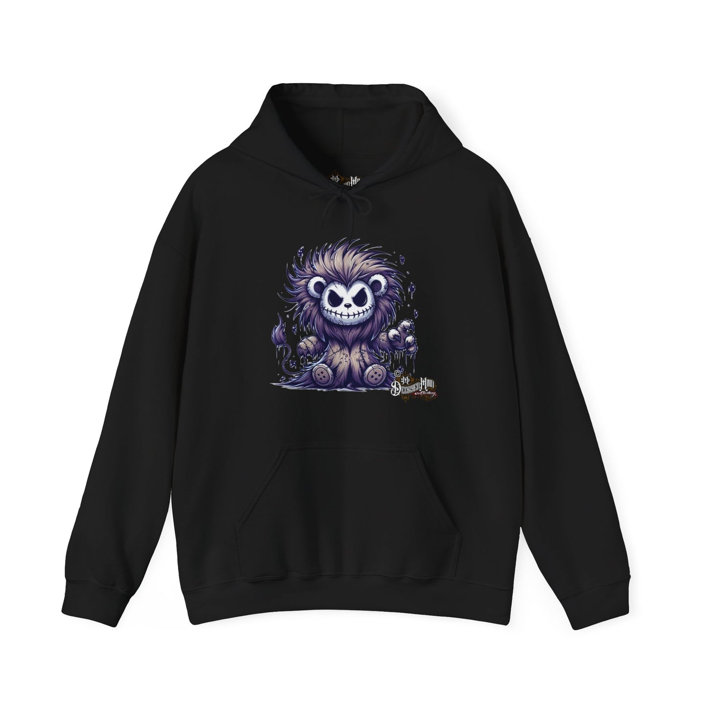 Hoodie - Linus the Beloved Dead Teddy Lion T-Shirt Design
