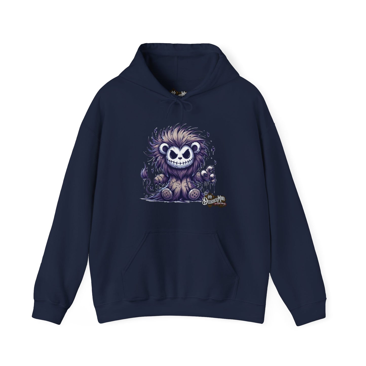 Hoodie - Linus the Beloved Dead Teddy Lion T-Shirt Design