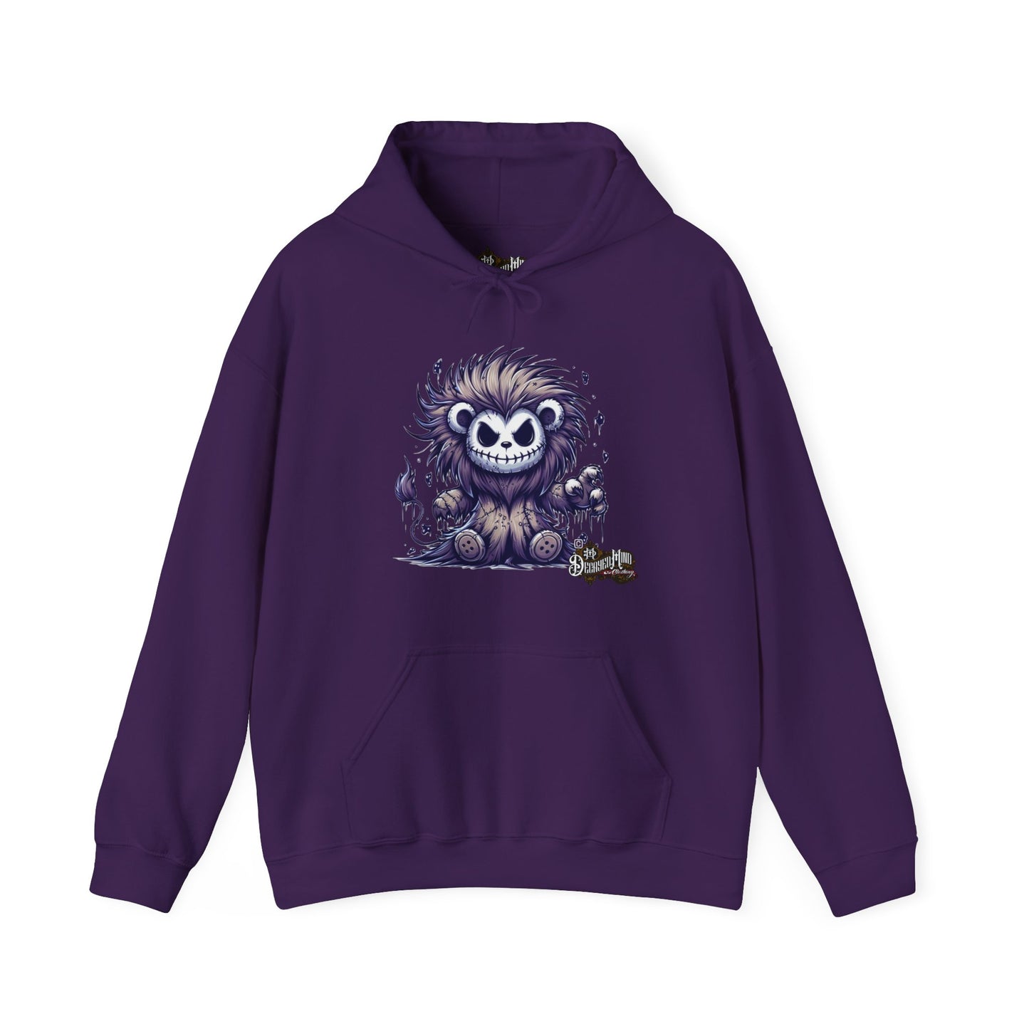 Hoodie - Linus the Beloved Dead Teddy Lion T-Shirt Design