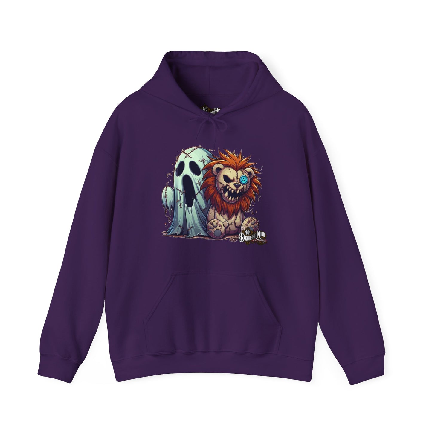 Boo Buddies Hoodie - Halloween Playful Design Unisex Sweatshirt