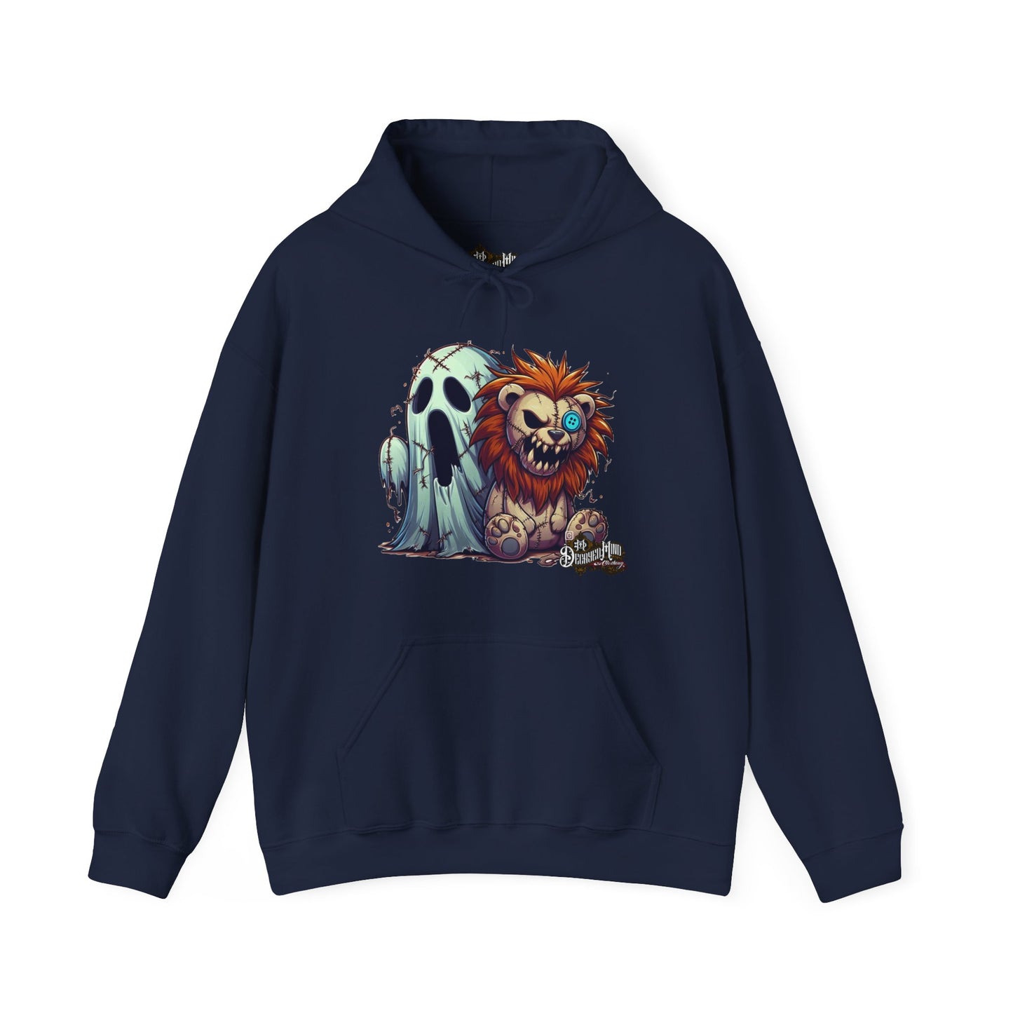 Boo Buddies Hoodie - Halloween Playful Design Unisex Sweatshirt