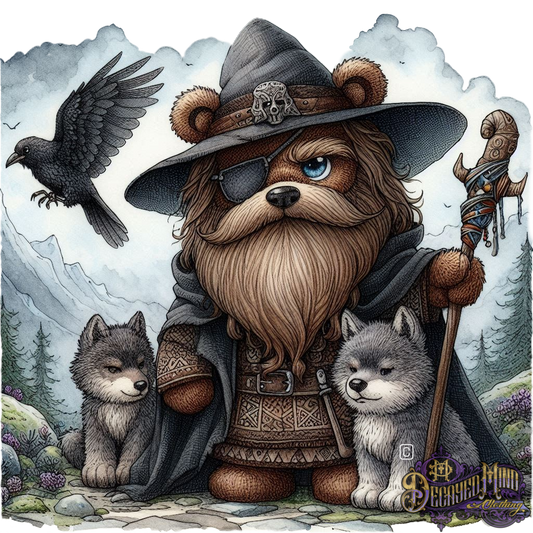 Odin Midgard Traveler V1 Heavy Blend Hoodie – Premium Comfort & Style