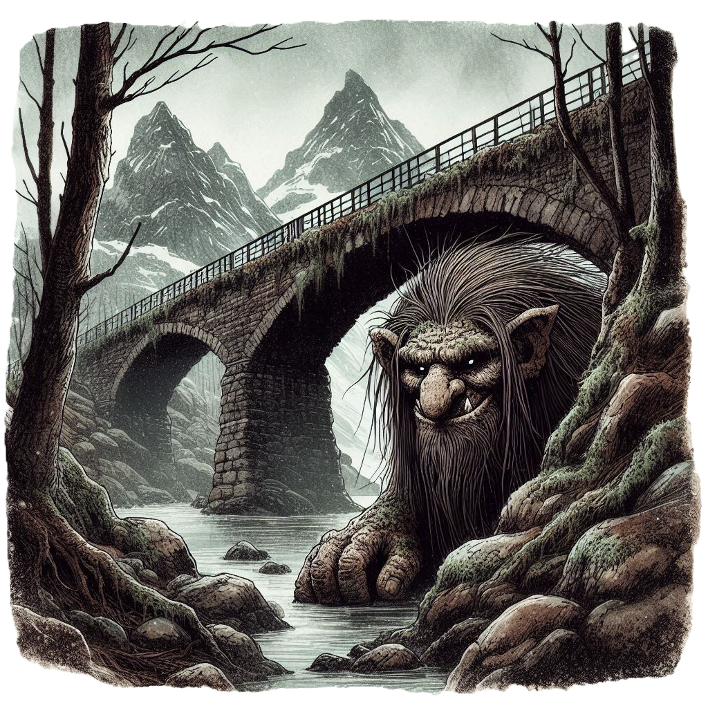Bridge Troll Version2, Tee