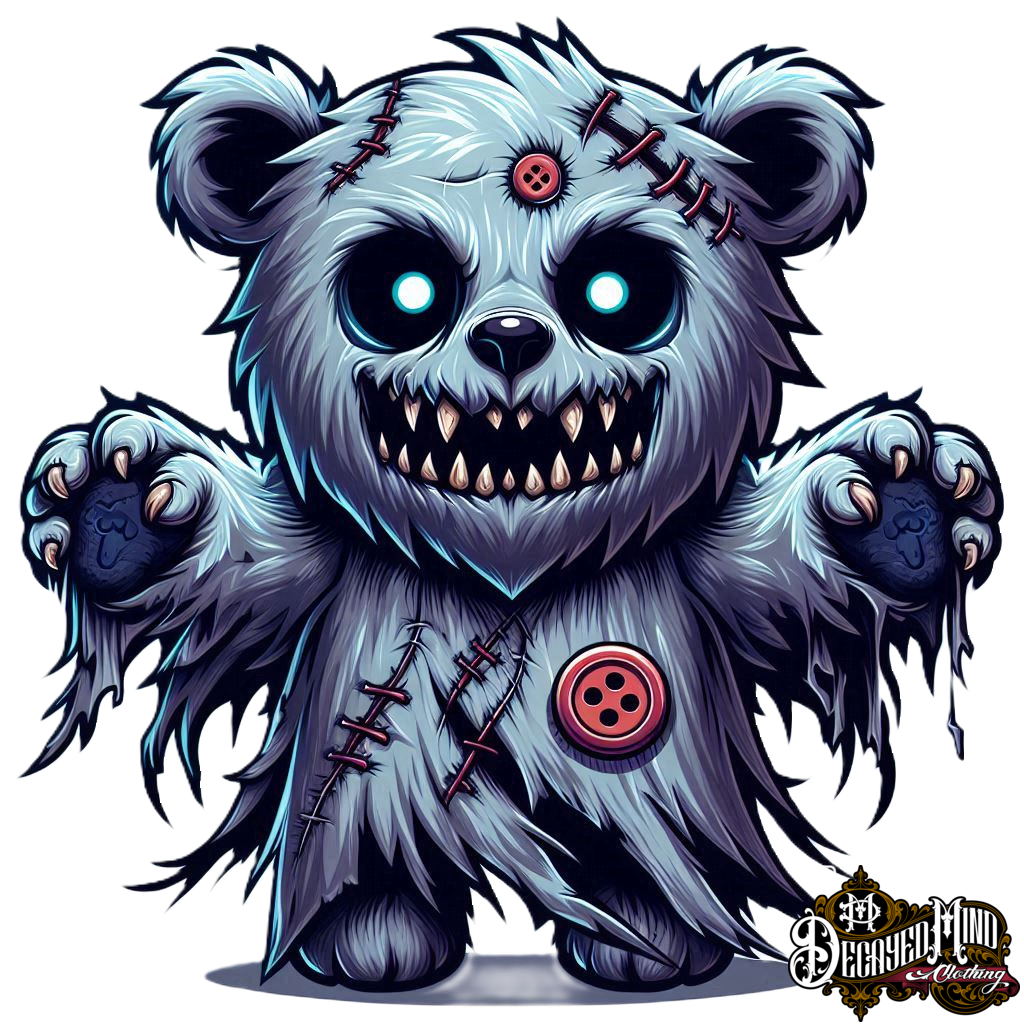 Zombear the Dead Teddy Cotton T-Shirt...