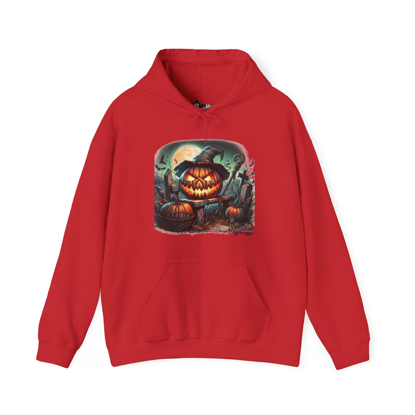 Hooded Sweatshirt Sinister Grin Halloween