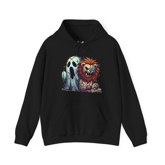 Boo Buddies Hoodie - Halloween Playful Design Unisex Sweatshirt