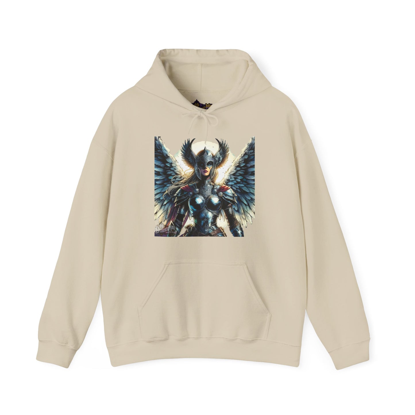 GEIRSKÖGUL,Valkyrie Hoodie - Norse Mythology Inspired Sweatshirt