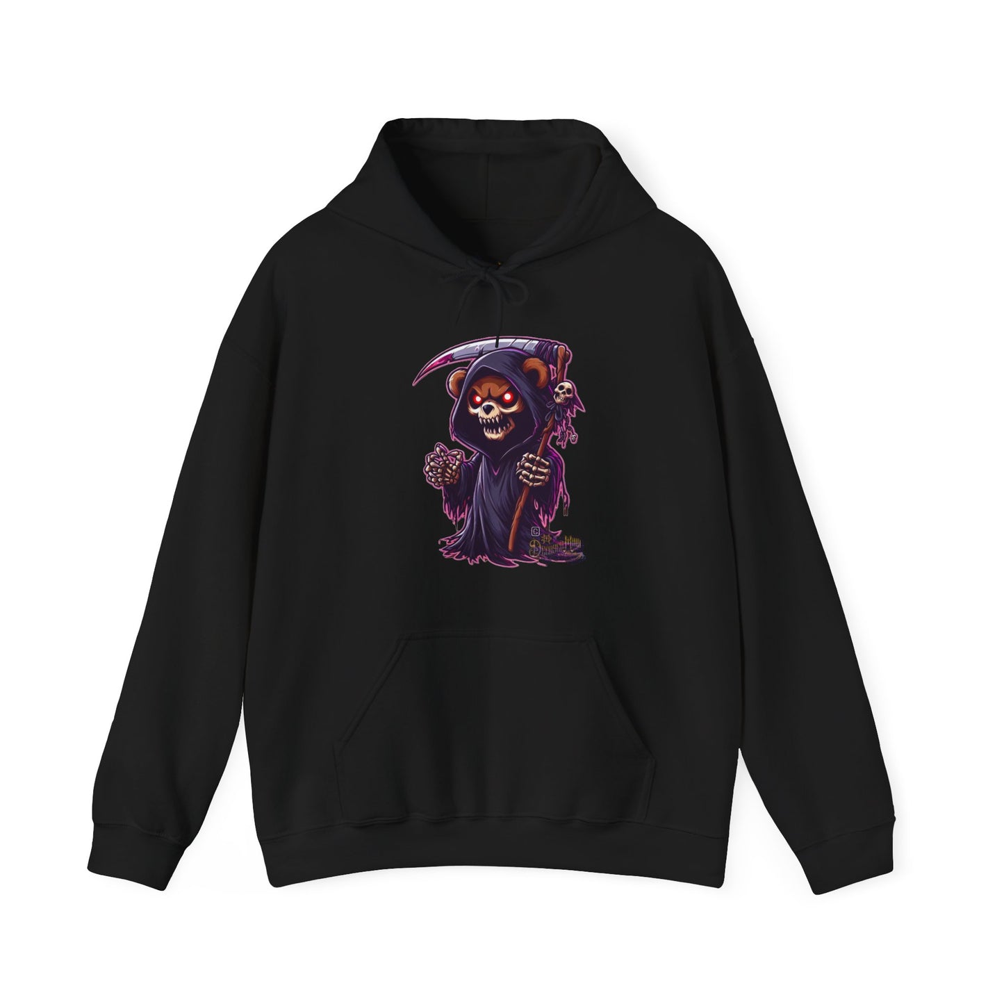 Reapbear Hoodie Grim Reaper Dead Teddy Gothic Sweatshirt