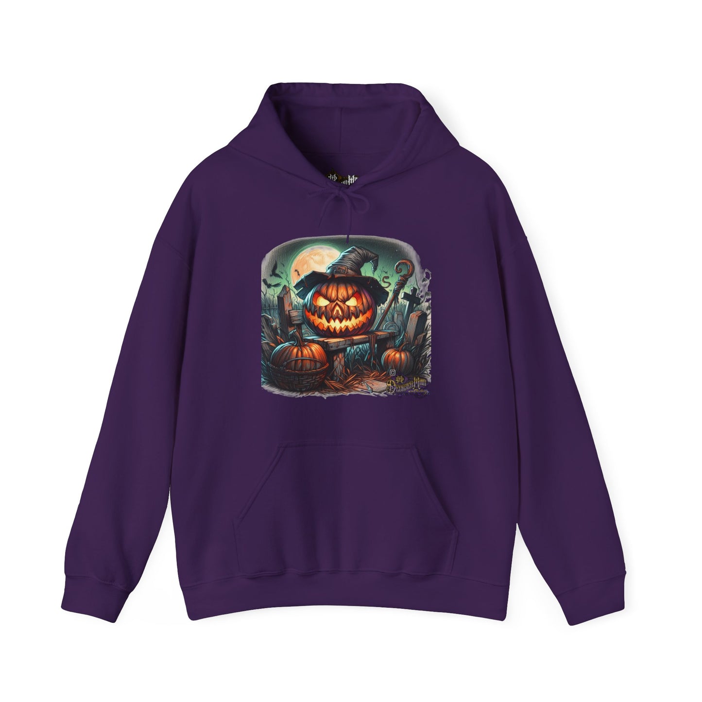 Hooded Sweatshirt Sinister Grin Halloween