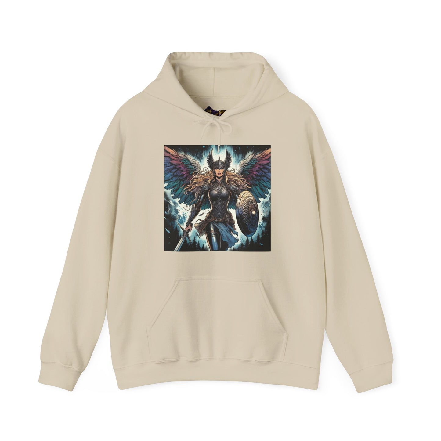 RANDGRÍDR,Valkyrie Hoodie - Norse Mythology Collection