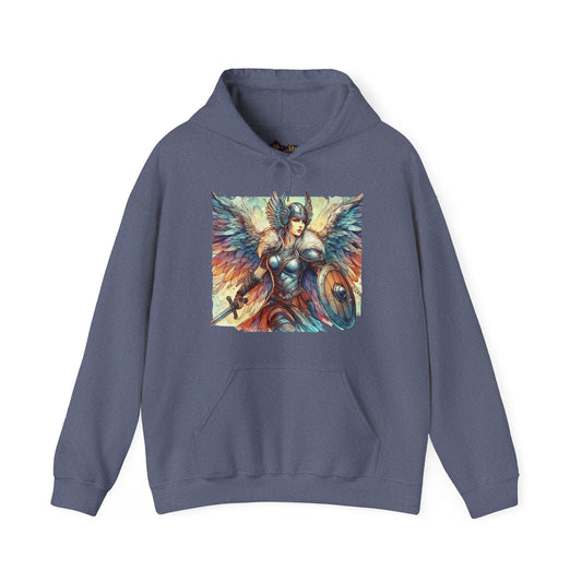 HERFJÖTUR,Valkyrie Hoodie Collection - Norse Mythology Hoodie