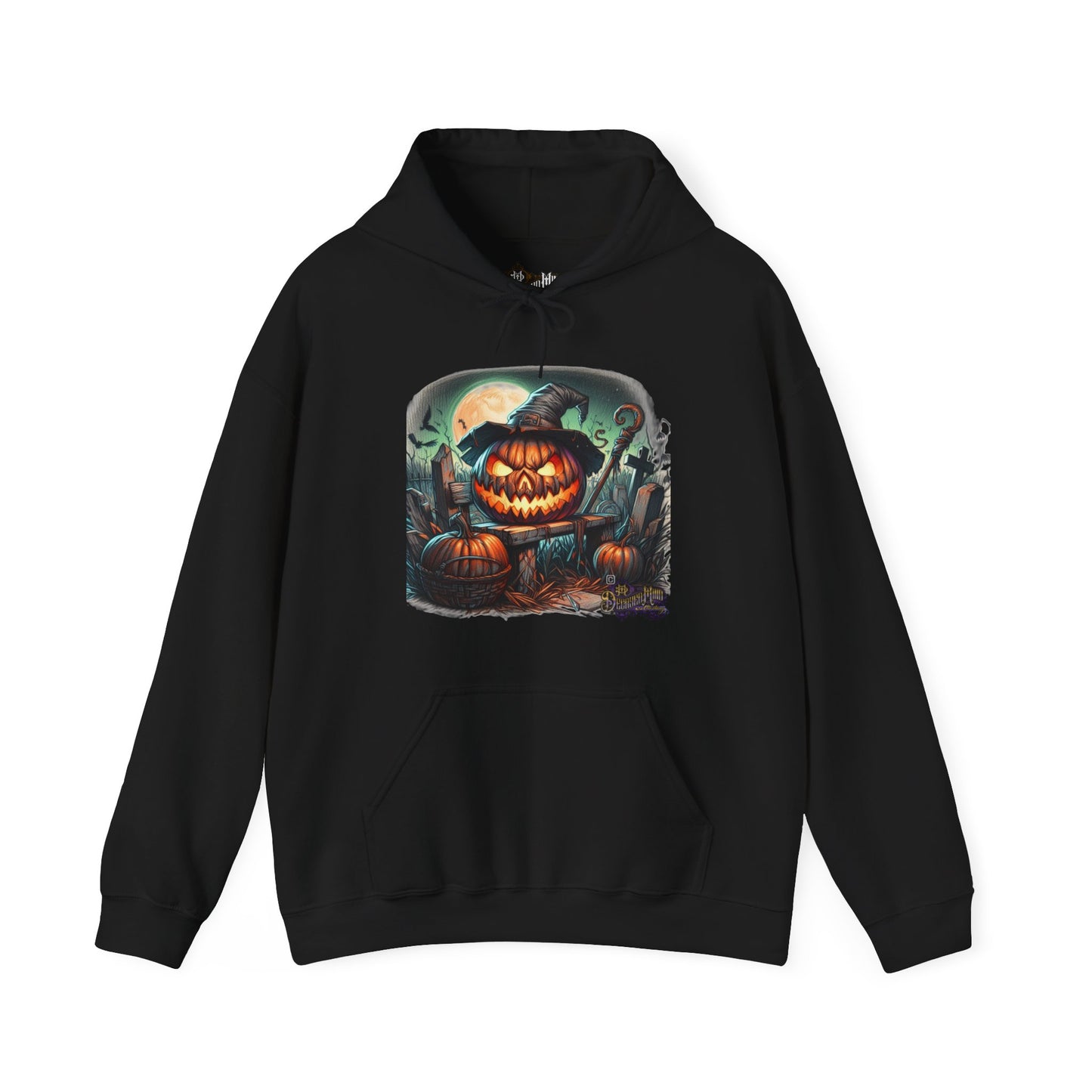 Hooded Sweatshirt Sinister Grin Halloween