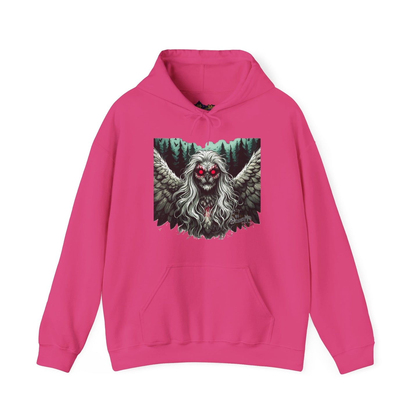 Hooded Sweatshirt La Lechuza Version1 Owl-Witch Mexican Folklore Design