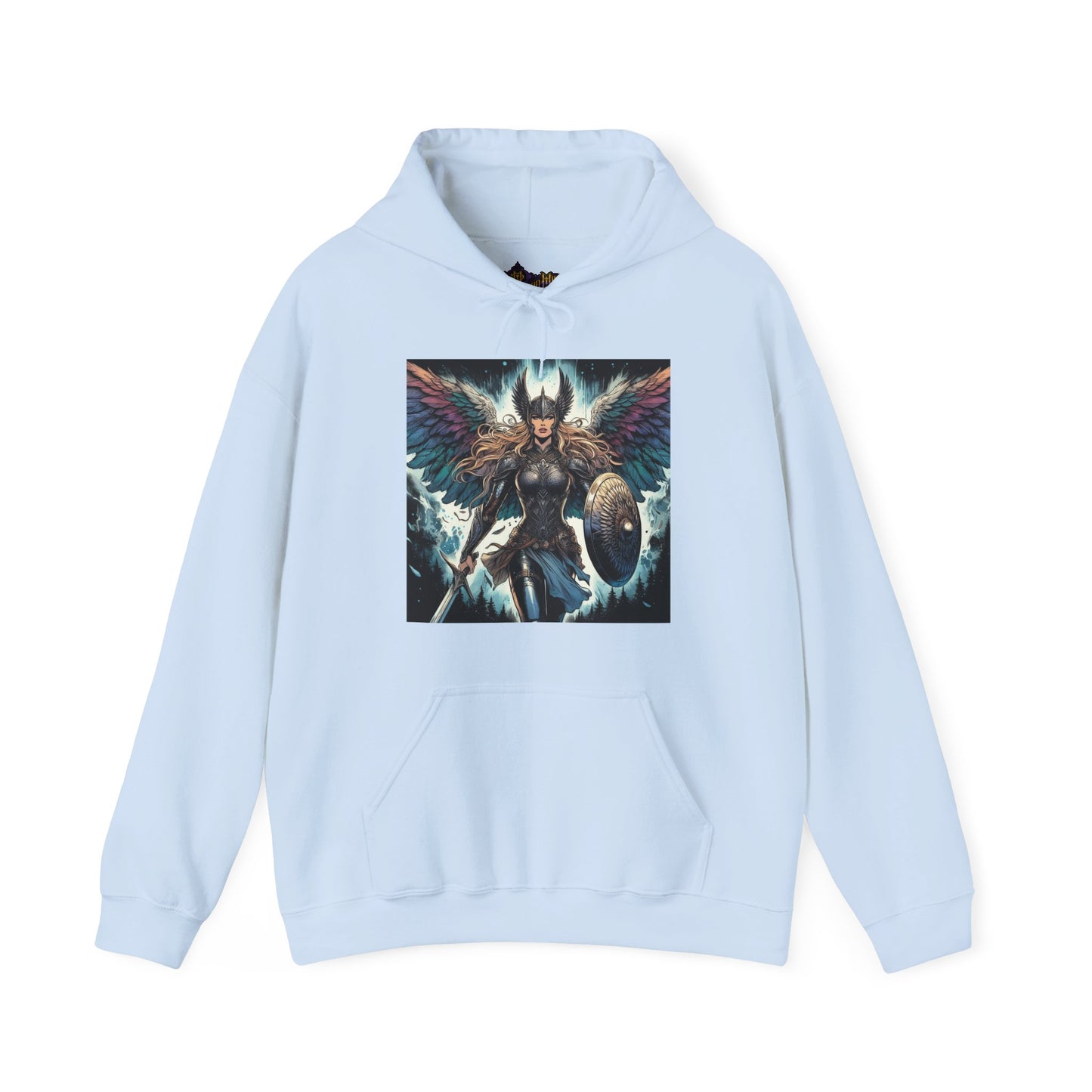 RANDGRÍDR,Valkyrie Hoodie - Norse Mythology Collection