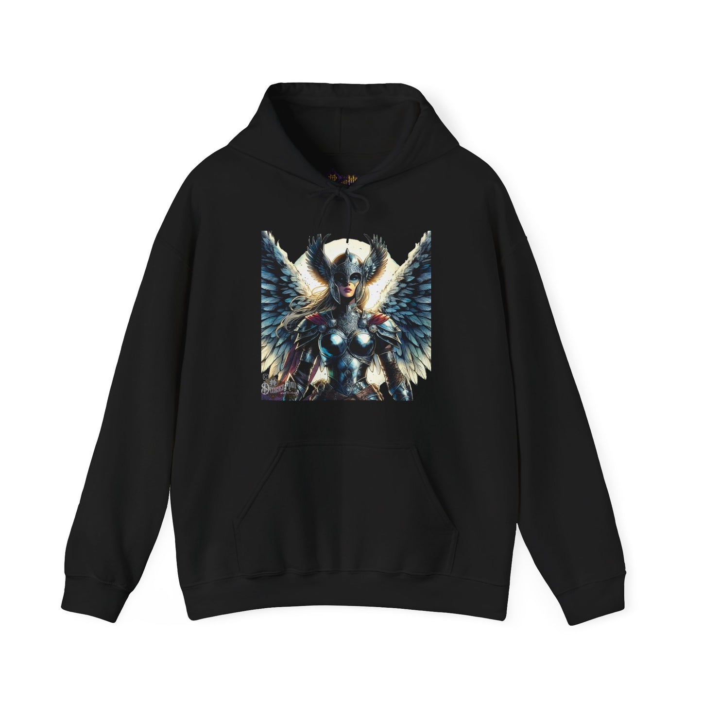 GEIRSKÖGUL,Valkyrie Hoodie - Norse Mythology Inspired Sweatshirt