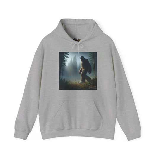 BIG FOOT, On the Move. Unisex Heavy Blend™ Hooded Sweatshirt