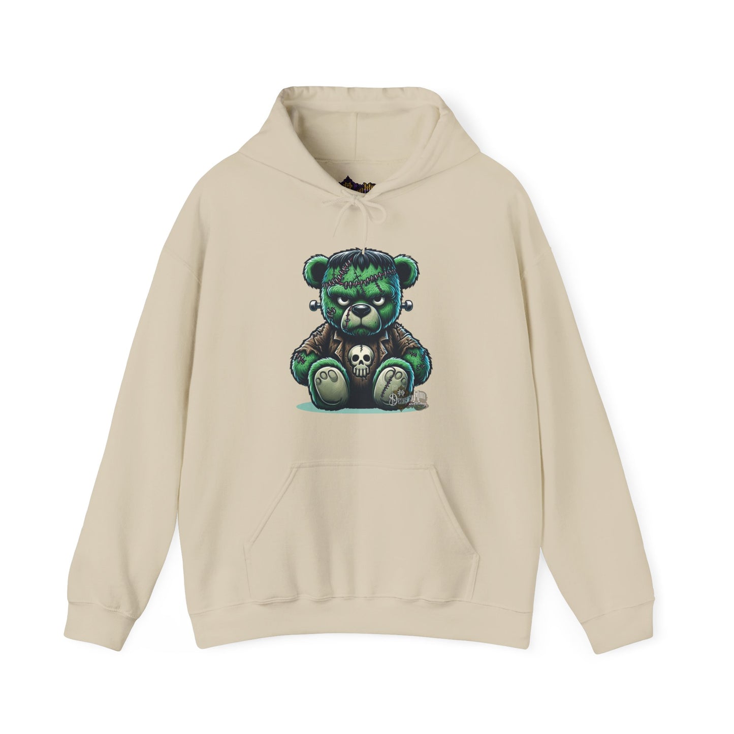 Frankenbear Hoodie - The Dead Teddy Haunted Hooded Sweatshirt