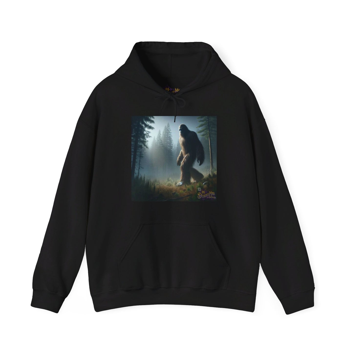 BIG FOOT, On the Move. Unisex Heavy Blend™ Hooded Sweatshirt