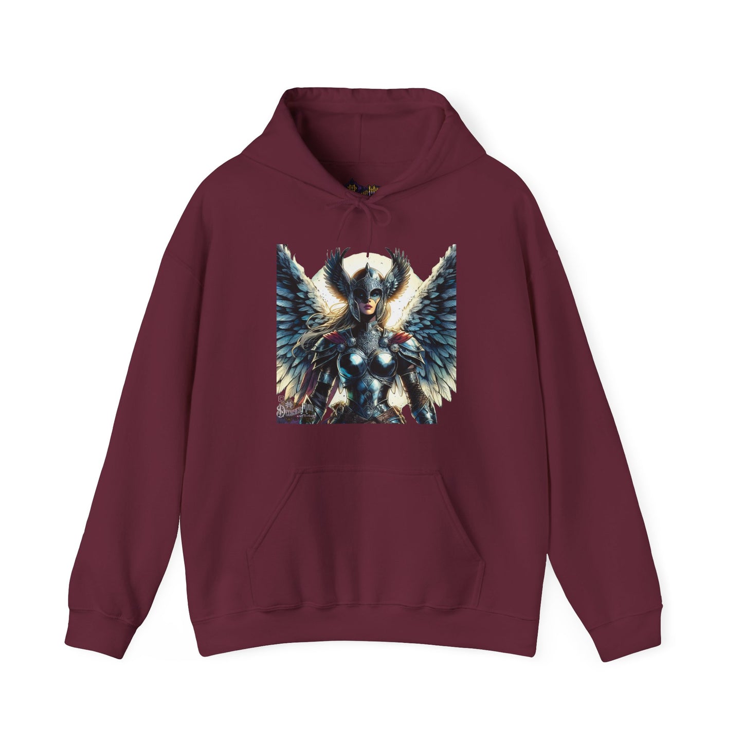 GEIRSKÖGUL,Valkyrie Hoodie - Norse Mythology Inspired Sweatshirt