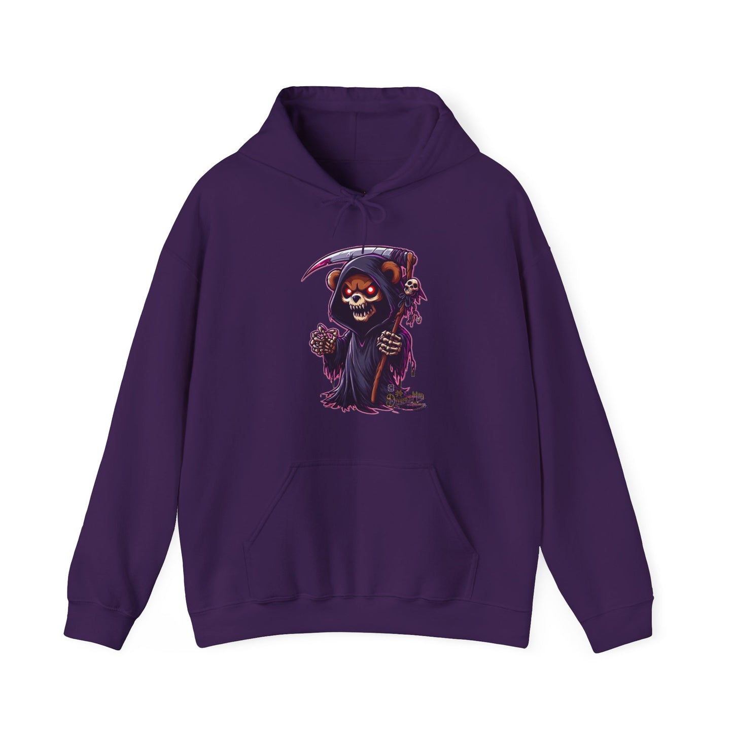 Reapbear Hoodie Grim Reaper Dead Teddy Gothic Sweatshirt