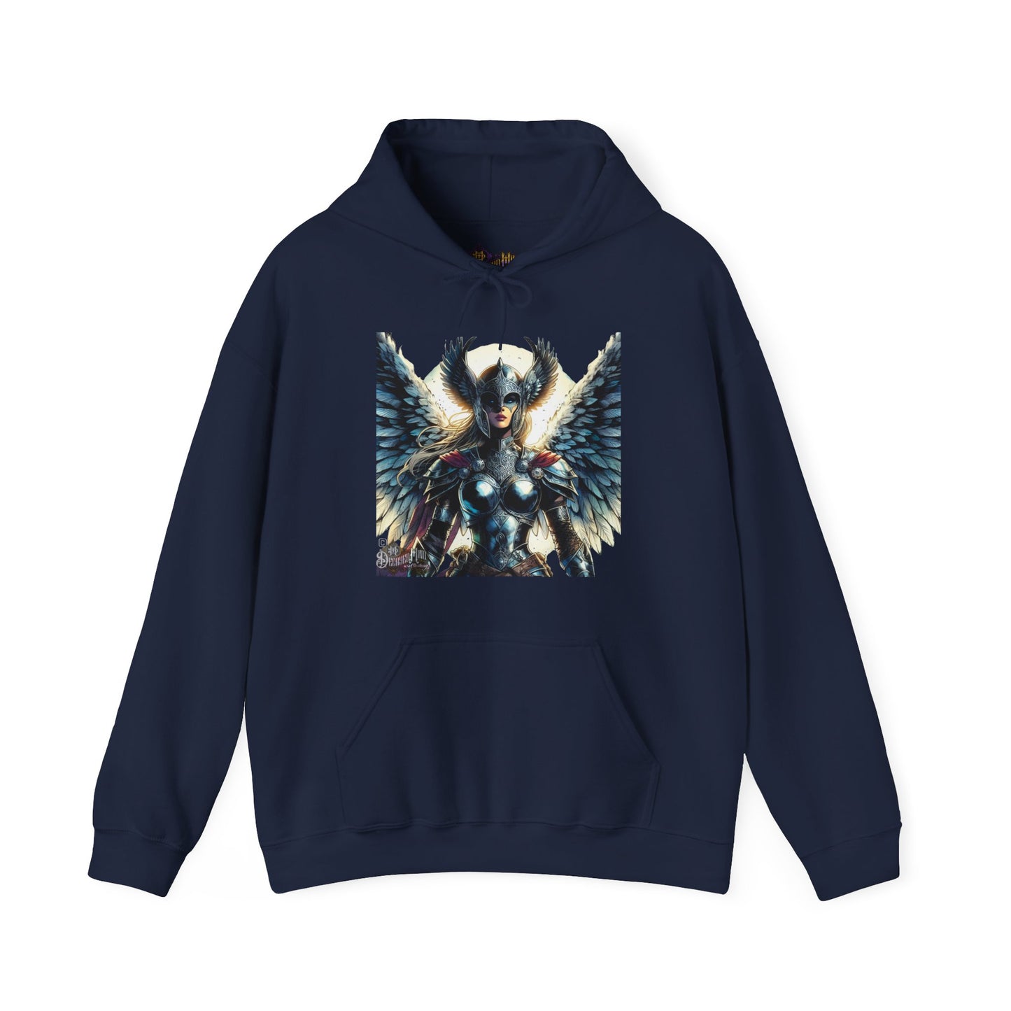 GEIRSKÖGUL,Valkyrie Hoodie - Norse Mythology Inspired Sweatshirt