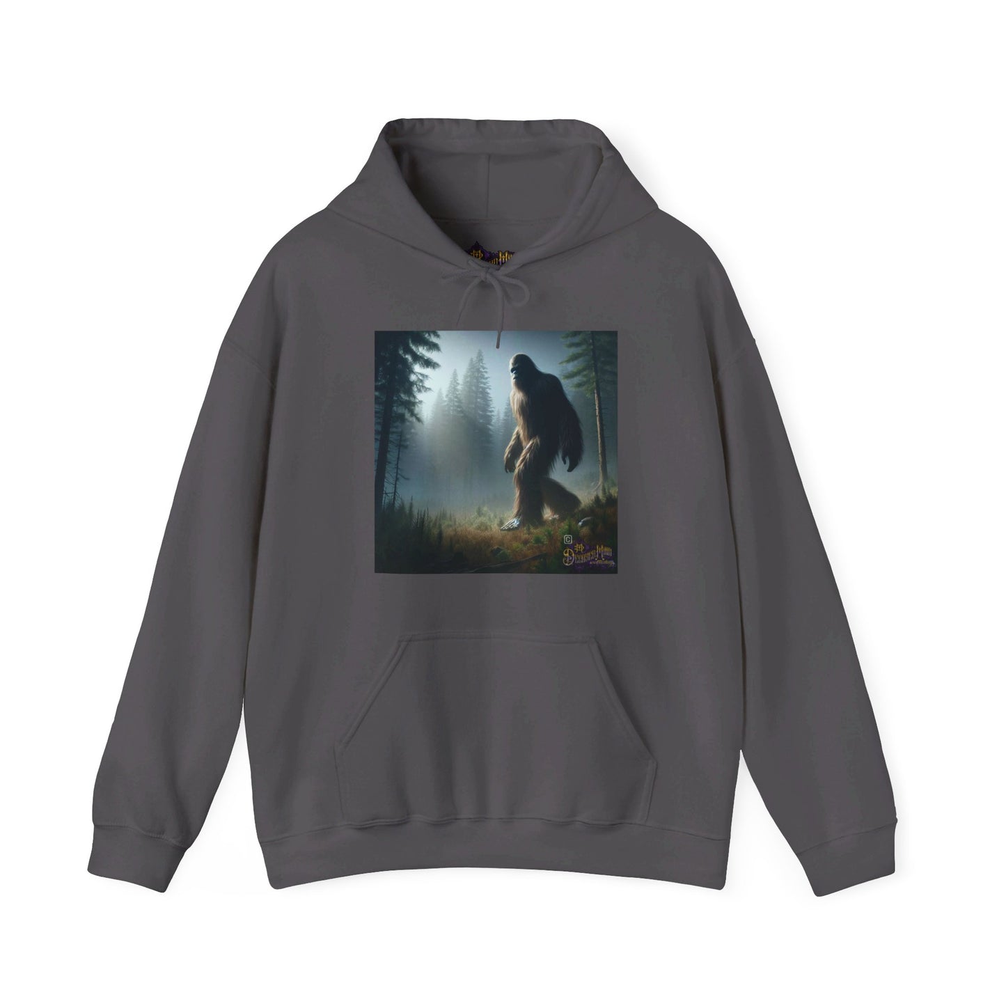 BIG FOOT, On the Move. Unisex Heavy Blend™ Hooded Sweatshirt