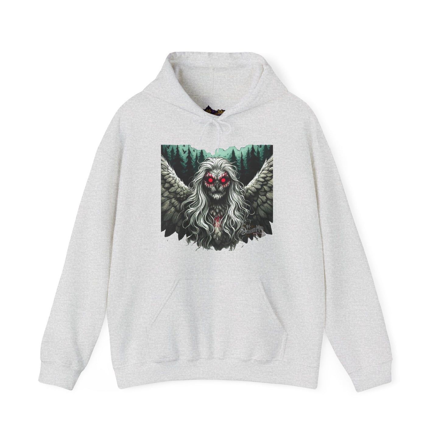 Hooded Sweatshirt La Lechuza Version1 Owl-Witch Mexican Folklore Design