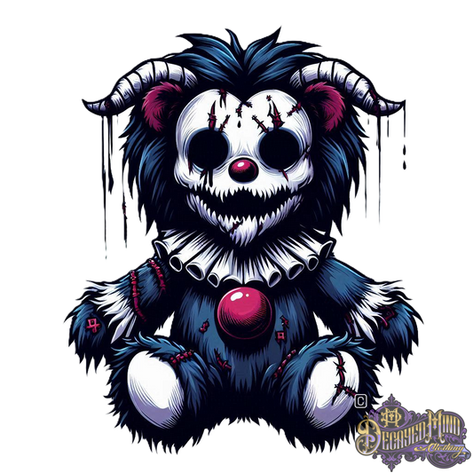 Mumbles The Clown Dead Teddy, Classic Unisex Pullover Hoodie