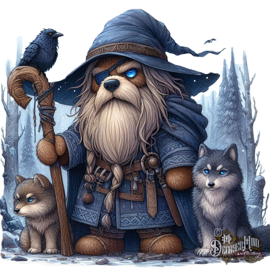 Odin Midgard Traveler Hoodie Version 2 – Comfortable Heavy Blend Design