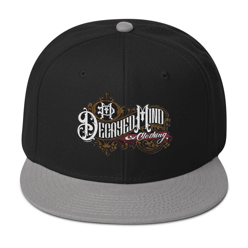 Gold Logo Snapback Hat